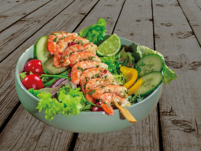 Garnelen-Salat