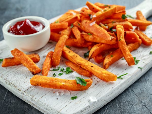 Süßkartoffeln Pommes